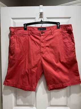 American Eagle Outfitters Coral Flat Front Chino Active Flex Shorts